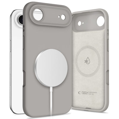 Husa Tech-protect Silicone Magsafe pentru iPhone 17 Air - Gri