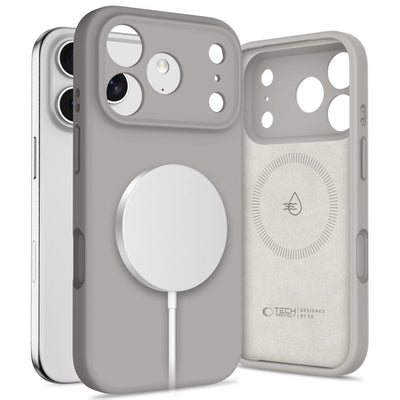 Husa Tech-protect Silicone Magsafe pentru iPhone 17 Pro - Gri