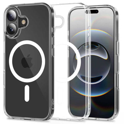 Husa Tech-protect Flexair Hybrid Magsafe pentru iPhone 17 - Transparent