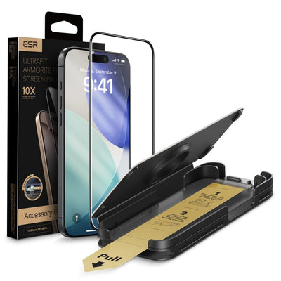 Folie ESR Ultrafit Armorite Pro sticla pentru iPhone 16 Pro / 17 - Transparent