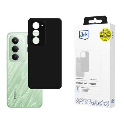 Husa 3mk Silicone pentru Xiaomi Redmi 15 4G / 15 5G - Negru