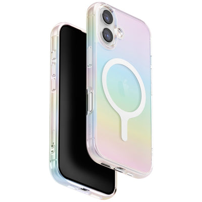 Husa Uniq Iridescia Magclick Charging pentru iPhone 17 - Multicolor