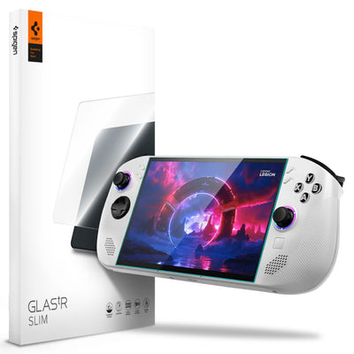 Folie Spigen Glas.tr Slim 2-pack sticla pentru Lenovo Legion GO S - Negru