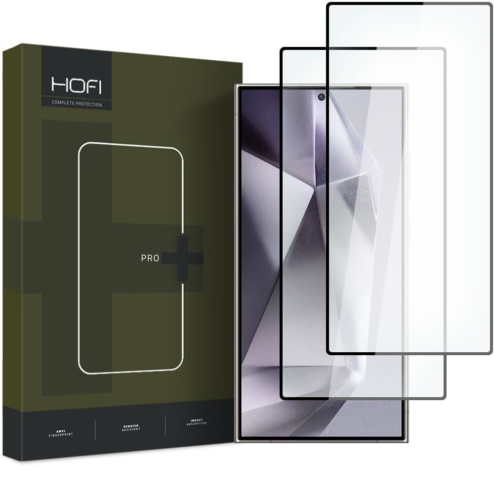 Folie sticla Hofi Pro+ 2-pack Galaxy S24 Ultra Negru
