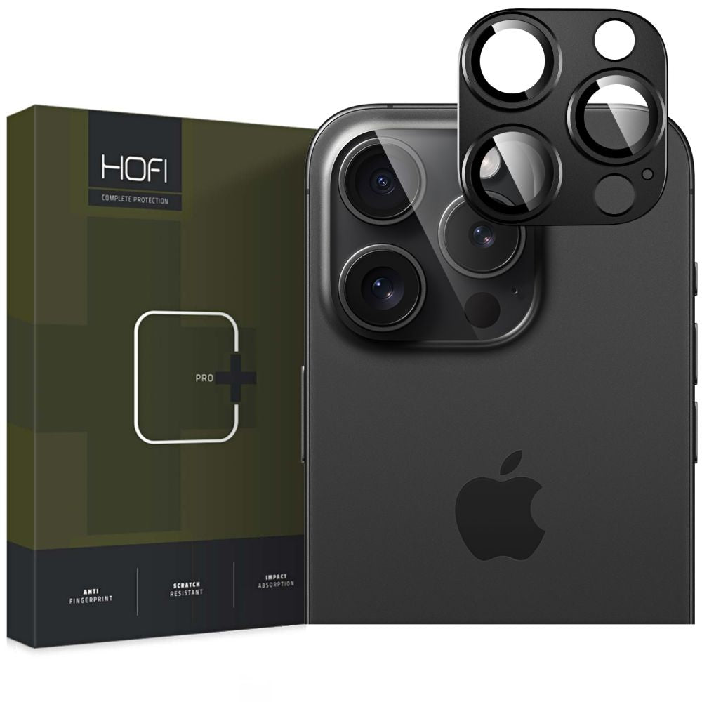 Folie camera Hofi Fullcam Pro+ iPhone 16 Pro / 16 Pro Max Negru