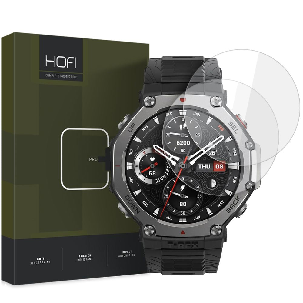 Folie sticla Hofi Pro+ 2-pack Amazfit T-rex 3 Transparent