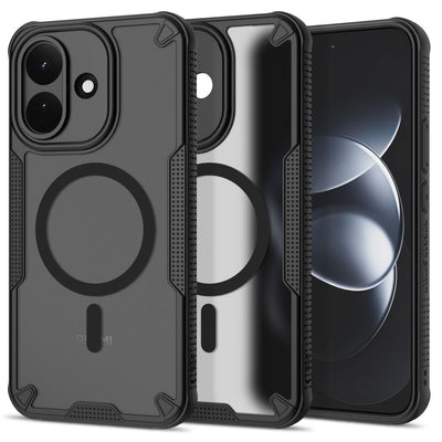 Husa Tech-protect Rugged Shield Magsafe Xiaomi Redmi Note 17 Pro 5G mat Negru