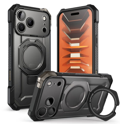 Suport auto Supcase UB Grip Mag Magsafe iPhone 17 Pro / 18 Pro Negru