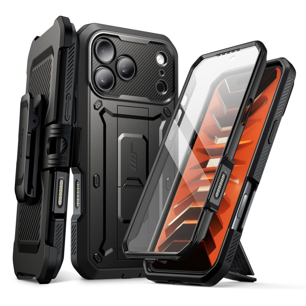 Husa Supcase Unicorn Beetle Pro iPhone 17 Pro / 18 Pro Negru