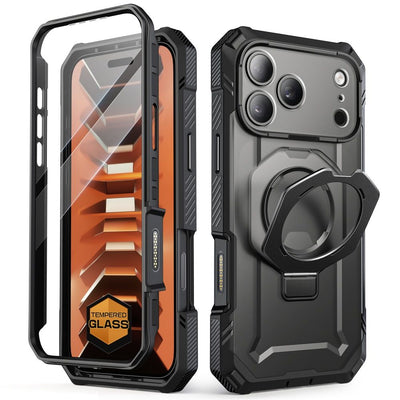 Suport auto Supcase Grip Pro Mag Magsafe iPhone 17 Pro / 18 Pro Negru