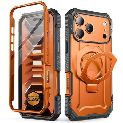 Suport auto Supcase Grip Pro Mag Magsafe iPhone 17 Pro / 18 Pro Coral