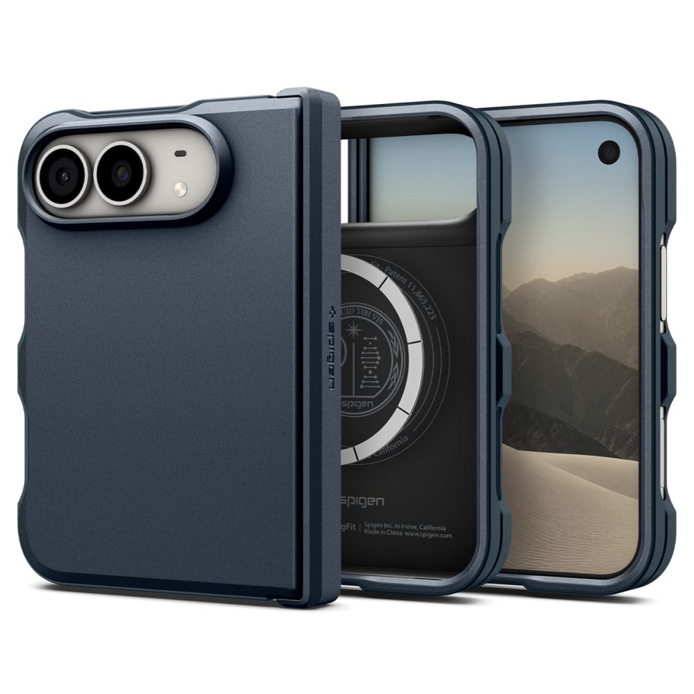 Husa Spigen Tough Armor Mag Magsafe iPhone Duo Metal Slate