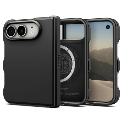Husa Spigen Tough Armor Mag Magsafe iPhone Duo Negru