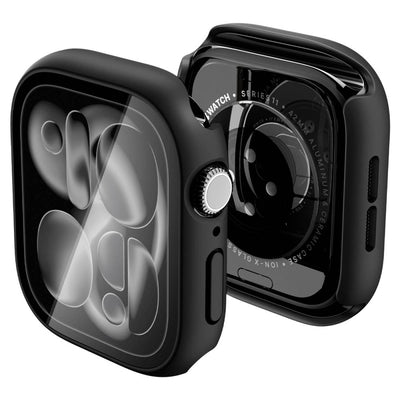 Husa Spigen Thin Fit 360 Apple Watch 10 / 11 (42 Mm) Negru