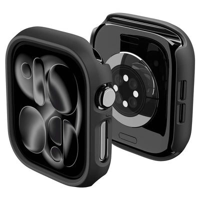 Husa Spigen Thin Fit Apple Watch 12 (46 Mm) Negru
