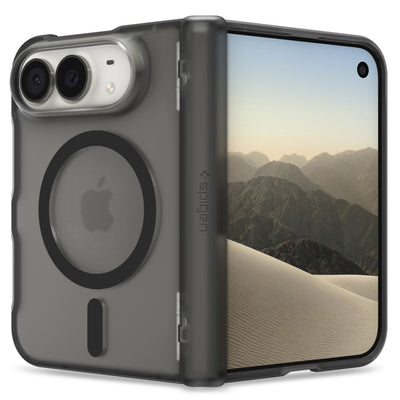 Husa Spigen Ultra Hybrid Pro Magsafe iPhone Duo Frost Negru