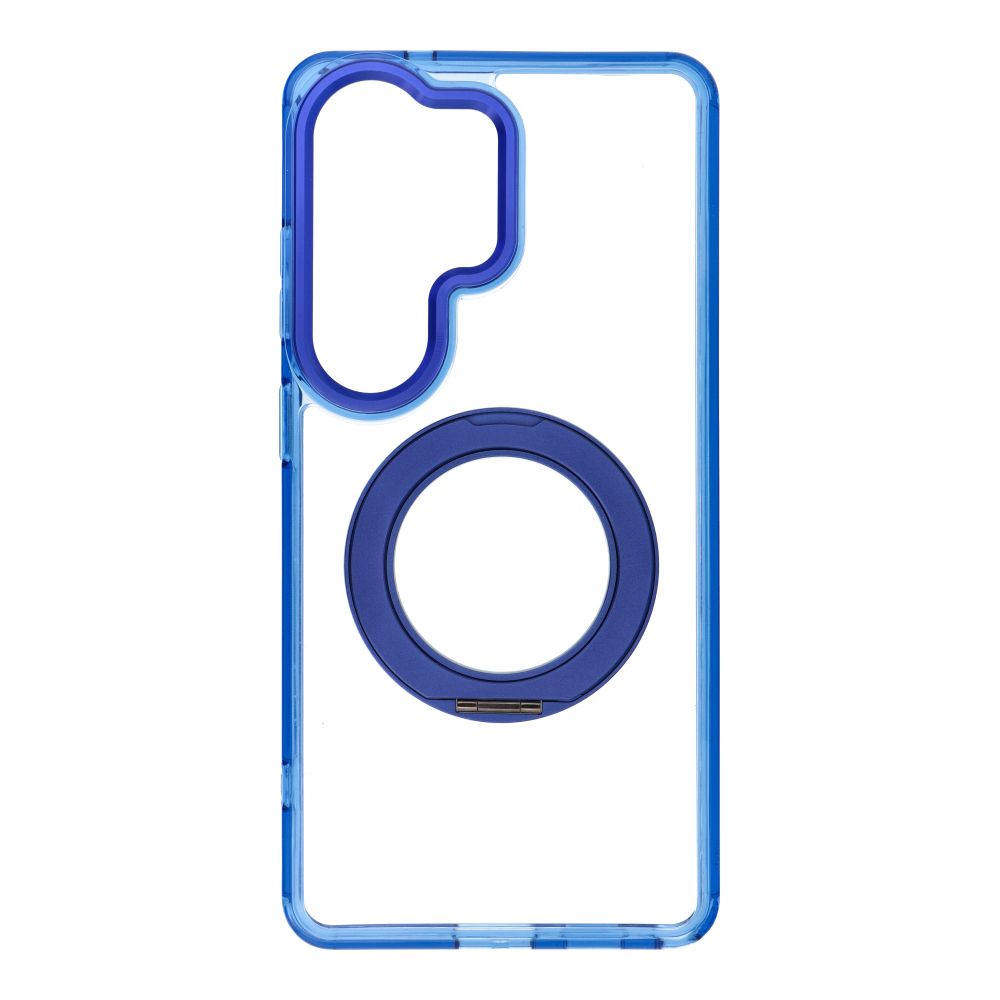 Husa pentru Samsung S26 Ultra Frame Circle Stand Compatible cu Magsafe Bleumarin