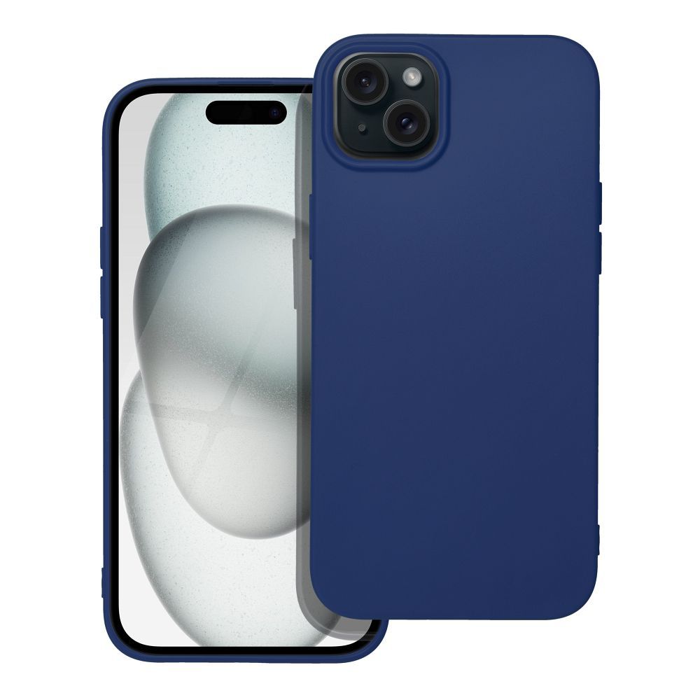 Husa Soft pentru iPhone 15 Plus Albastru inchis