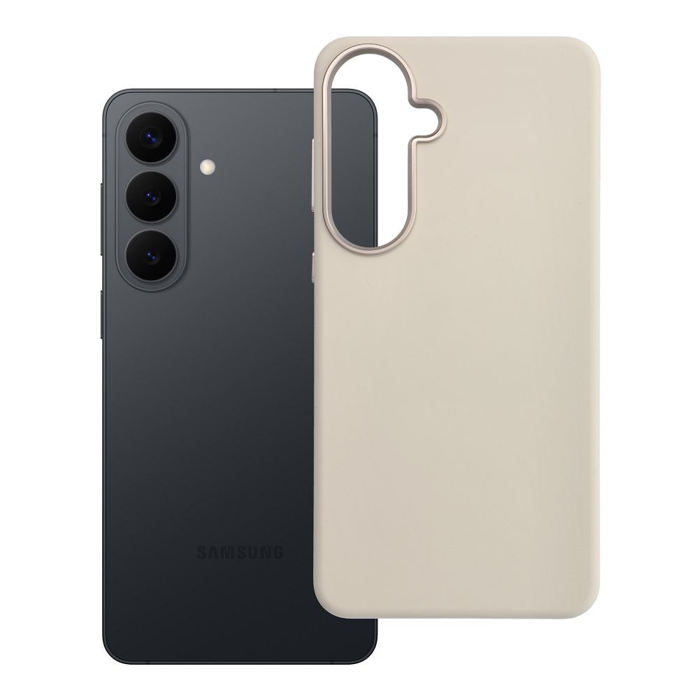 Husa Forcell pentru Samsung S26 Plus F-protect Frame Premium Compatible cu Magsafe Antique Alb