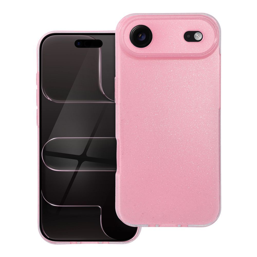 Husa Transparent 2 Mm Blink pentru iPhone 17 AIR Roz