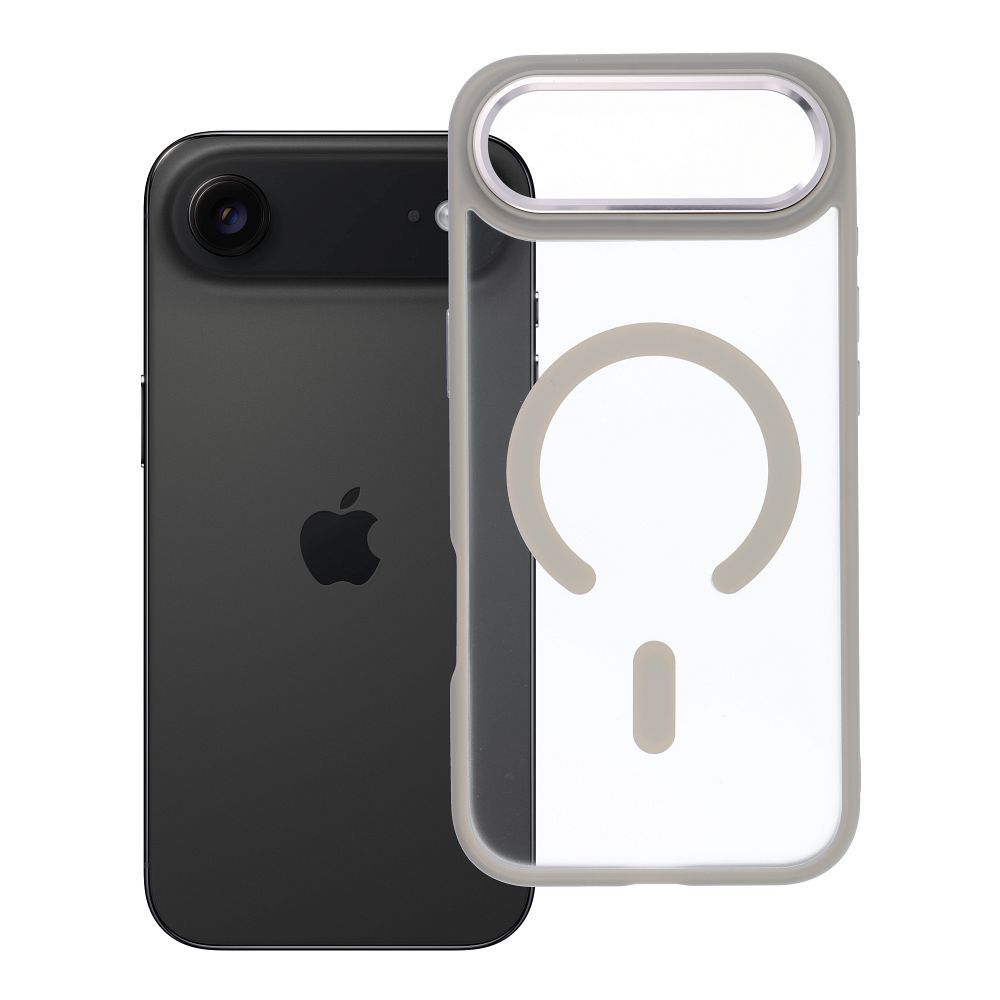 Husa mat Mag pentru iPhone 17 AIR Compatible cu Magsafe Titanium