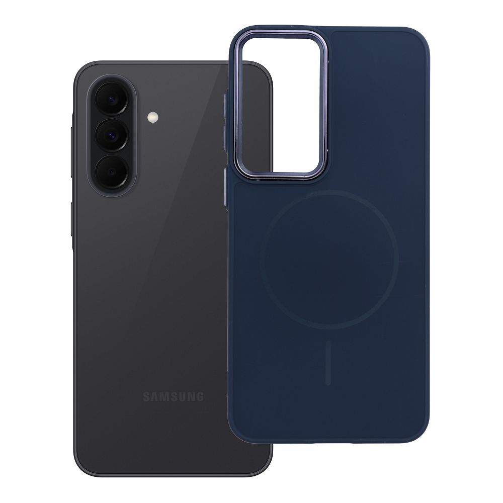 Husa Frame Mag pentru Samsung A37 Compatible cu Magsafe Bleumarin