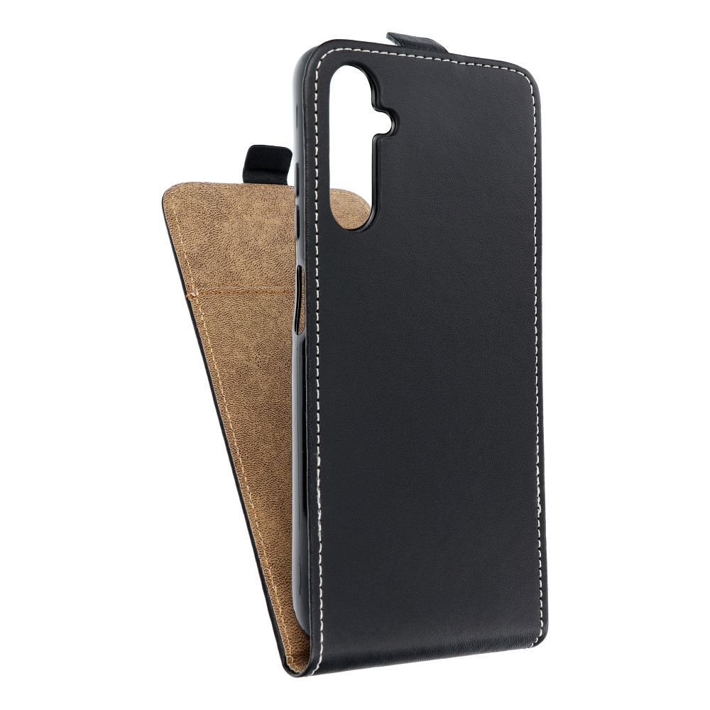 Husa Vertical Flip pentru Samsung A05s Slim Flexi Fresh Negru