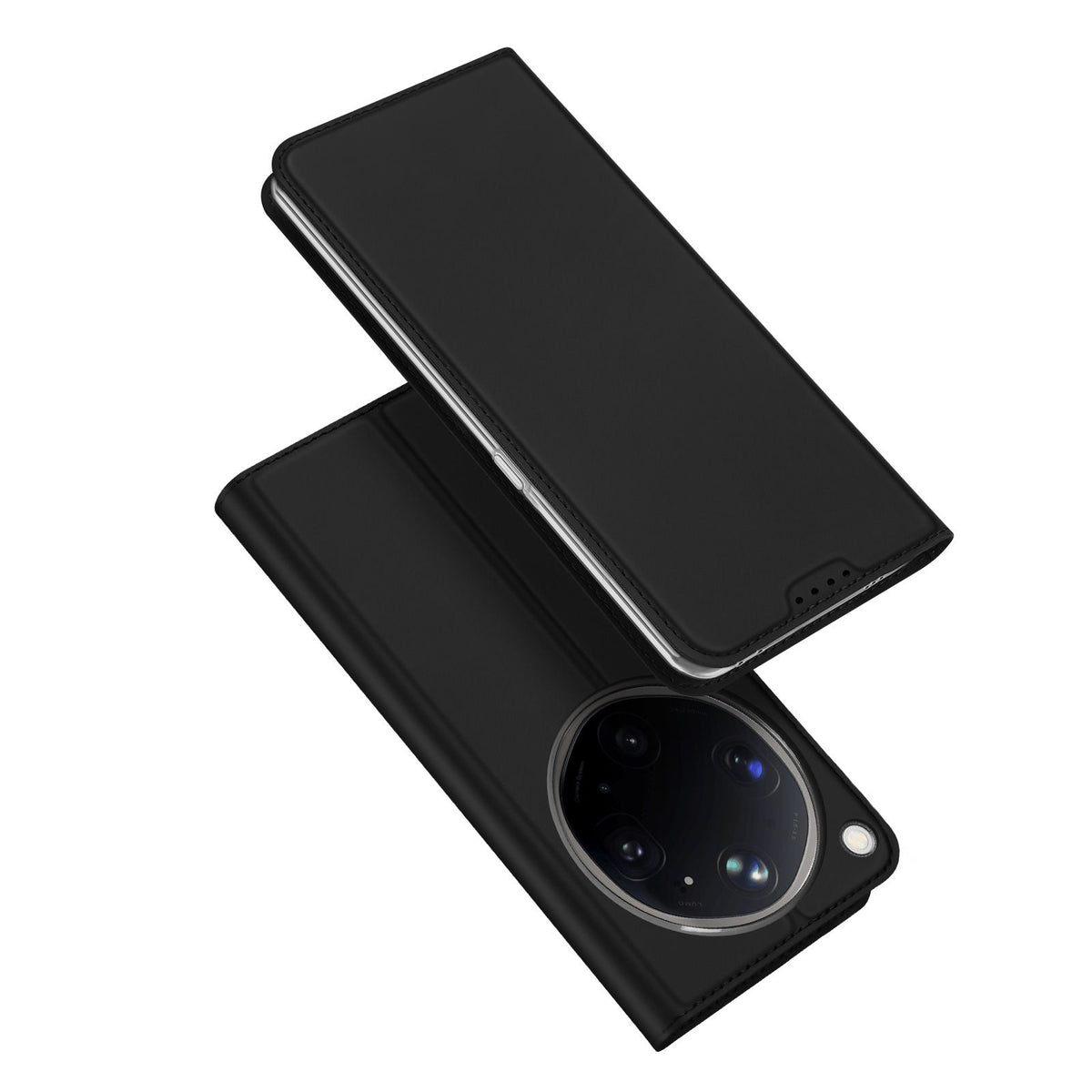 Husa DUX Ducis portofel Skin PRO pentru Oppo Find X9 Ultra Negru