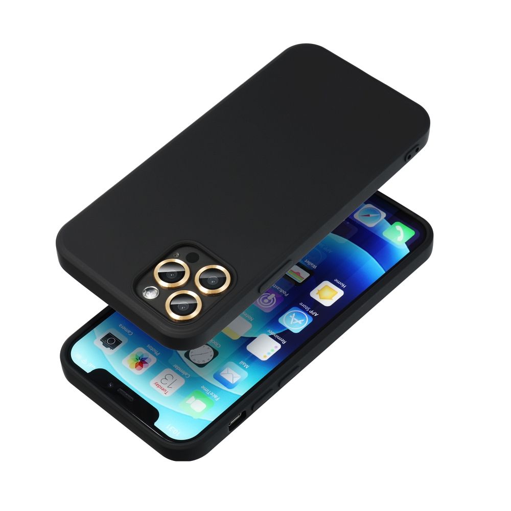 Husa Silicone pentru iPhone 16 Plus Negru