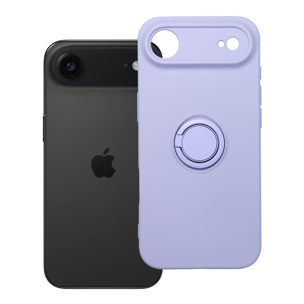 Husa Silicone Ring pentru iPhone 17 AIR Mov