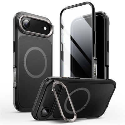 Husa Supcase Iblsn Ares Flip Mag Magsafe pentru iPhone 17 Air - Negru