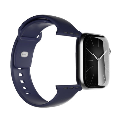 Curea Puro Icon pentru Apple Watch 44/45/46/49mm - Bleumarin