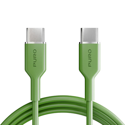 Cablu Puro Icon Usb-c - Usb-c 1.5m - Verde