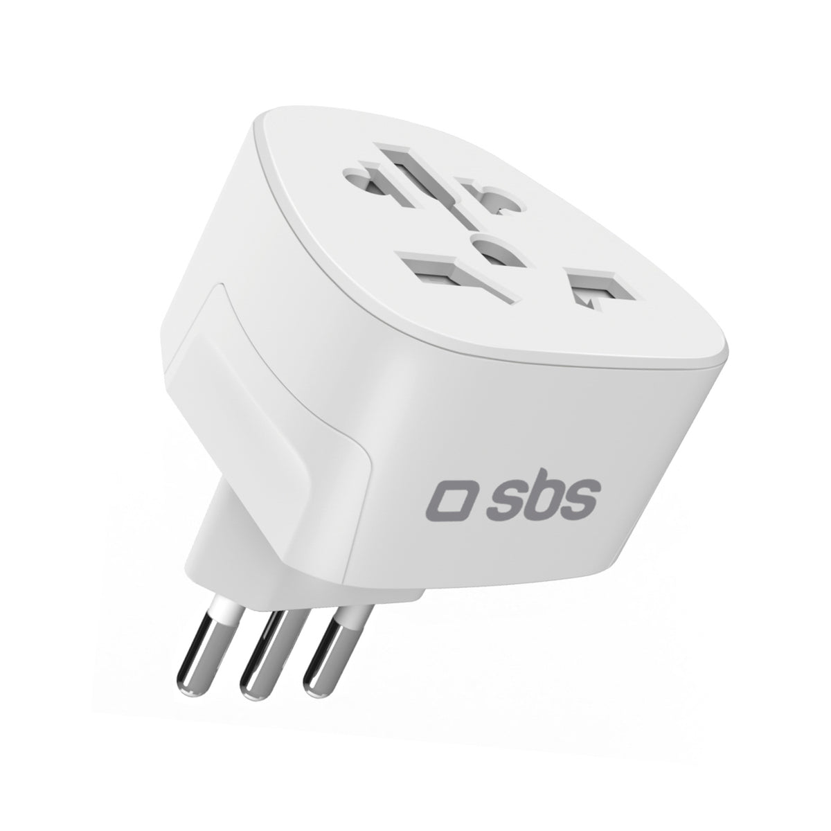 Adaptor SBS IT Travel - Universal - Alb