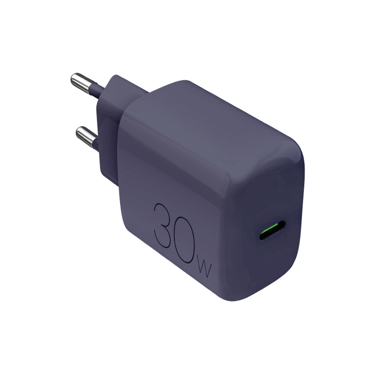 Incarcator priza Puro Pro Lite 30W Usb-c - Gri
