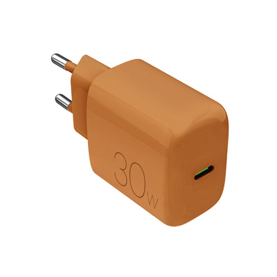 Incarcator priza Puro Pro Lite 30W Usb-c - Portocaliu
