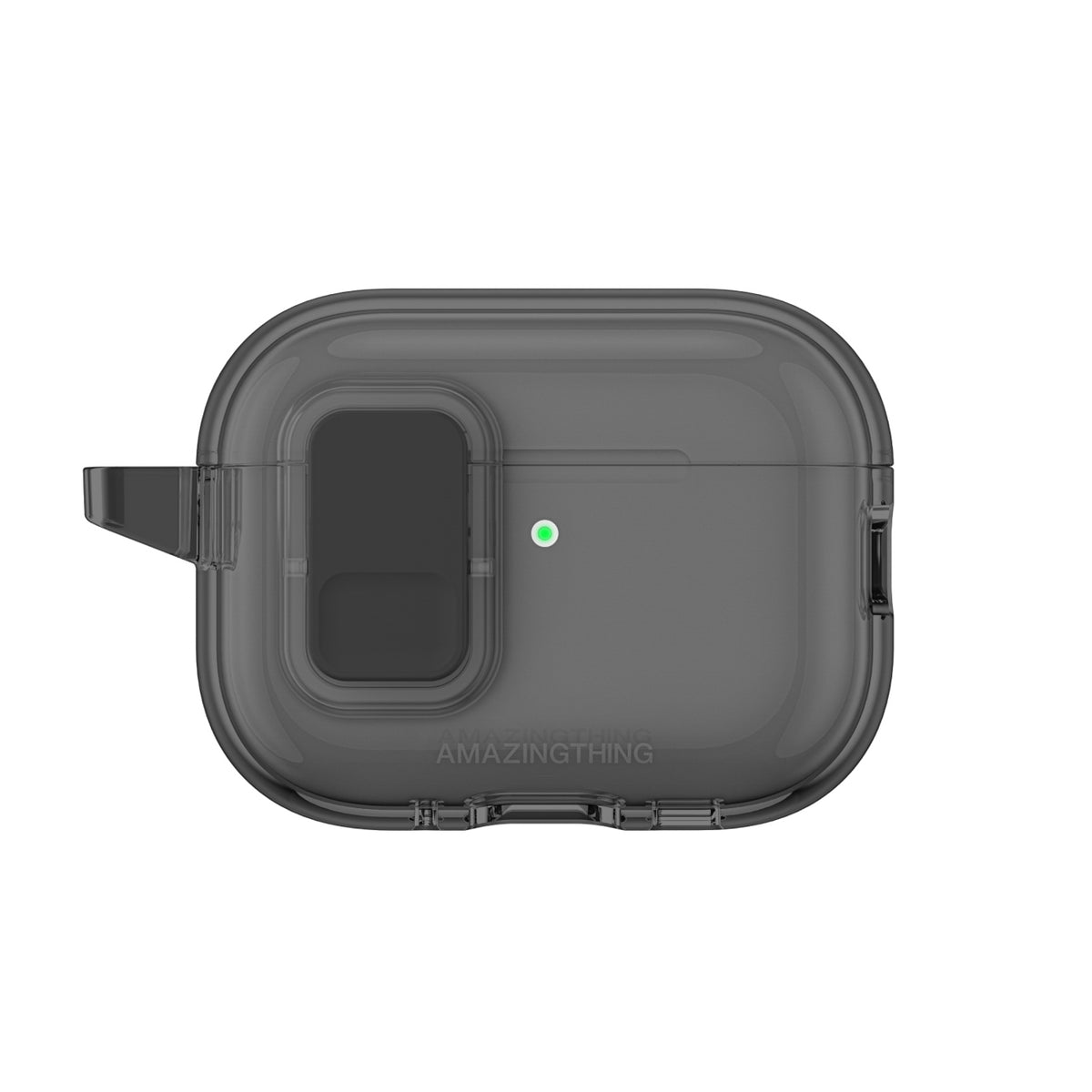 Husa Amazingthing Minimal pentru AirPods Pro 3 - Negru