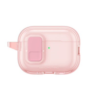 Husa Amazingthing Minimal pentru AirPods Pro 3 - Roz