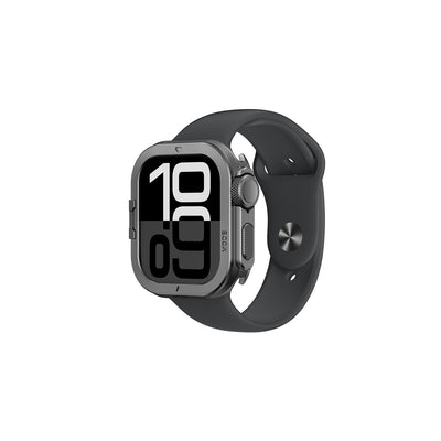 Husa Amazingthing Titan Pro Metal pentru Apple Watch 11 46mm Aluminum - Negru