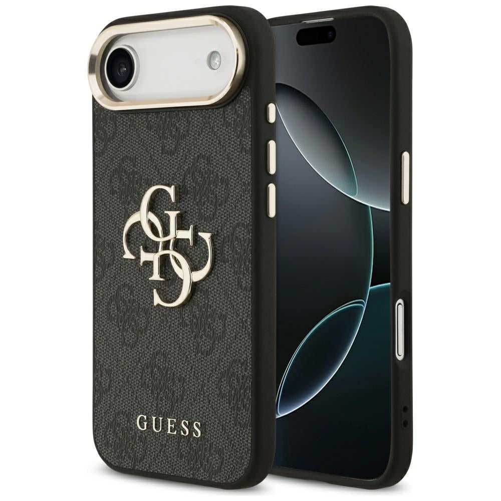 Husa Guess 4G Big 4G Classic Logo pentru iPhone Air - Negru And Auriu
