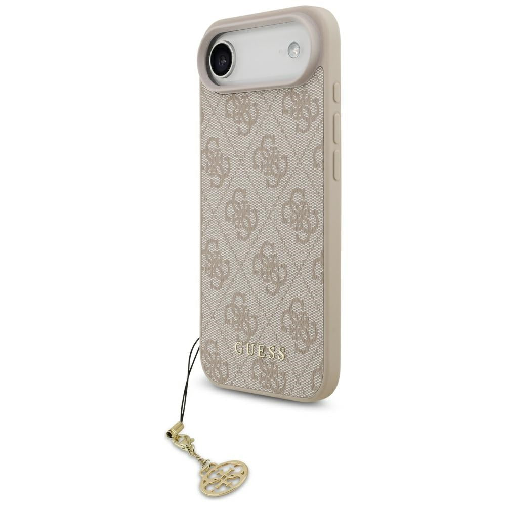 Husa Guess 4G Charms Collection Magsafe pentru iPhone Air - Roz