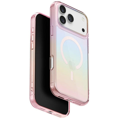 Husa Uniq Iridescia pentru iPhone 17 Pro Magclick Charging - Multicolor