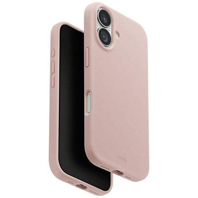 Husa Uniq Lino iPhone 17 Magclick Charging - Roz