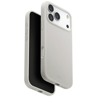 Husa Uniq Lino iPhone 17 Pro Max Magclick Charging - Gri