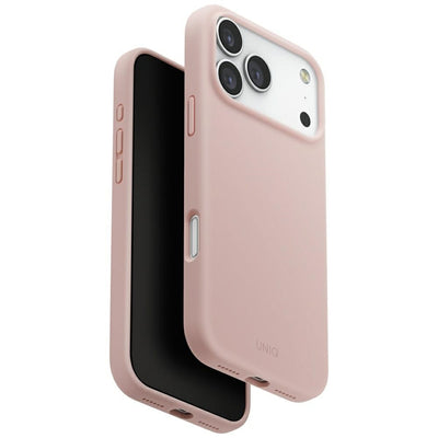 Husa Uniq Lino iPhone 17 Pro Max Magclick Charging - Roz