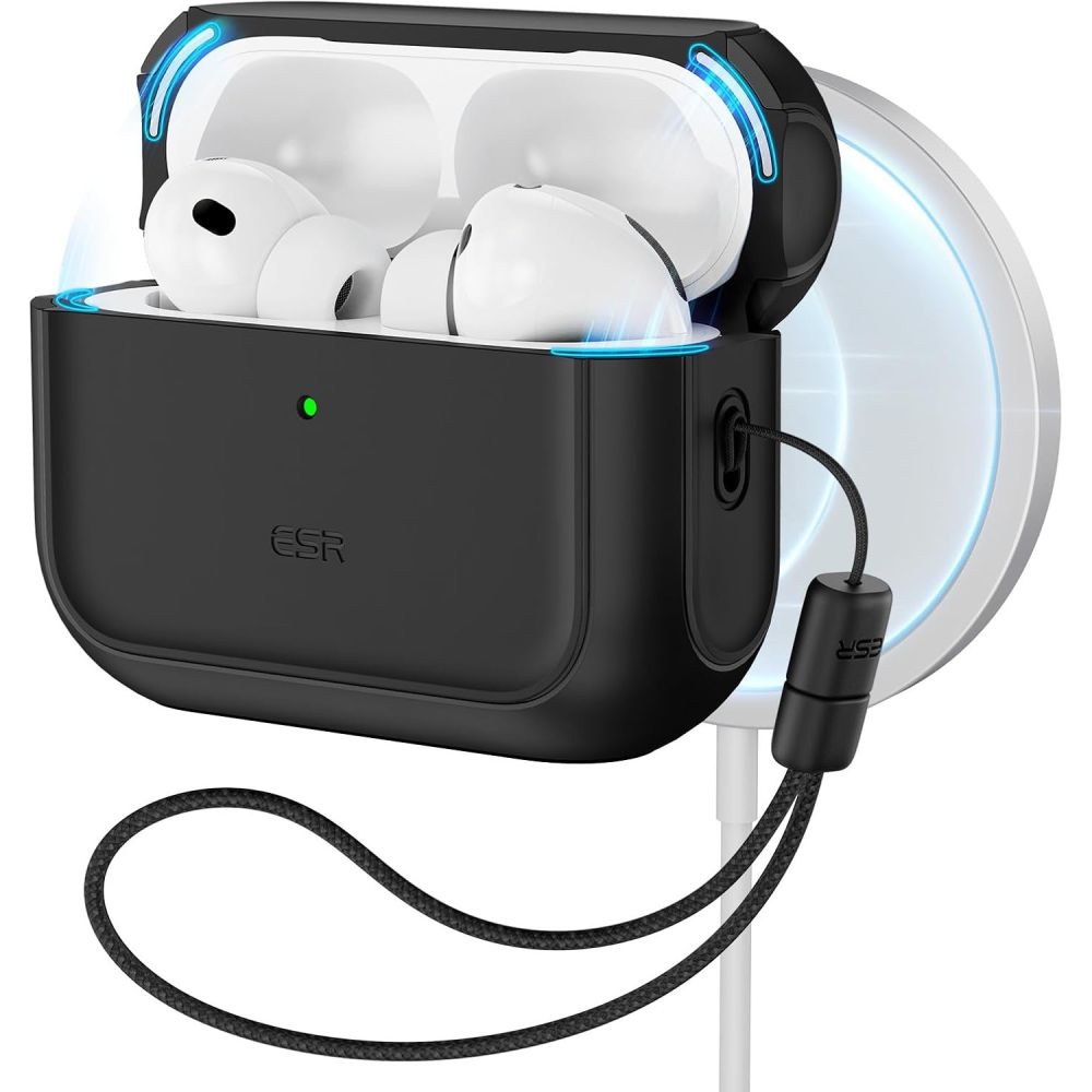 Husa ESR Orbit Halolock Magsafe pentru AirPods Pro 3 - Negru