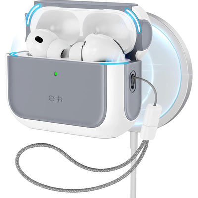 Husa ESR Orbit Halolock Magsafe pentru AirPods Pro 3 - Alb