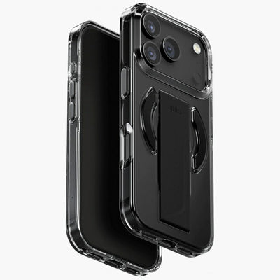 Husa Uniq Heldro Air pentru iPhone 17 Pro Magclick Charging - Negru