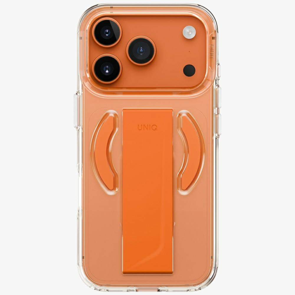 Husa Uniq Heldro Air pentru iPhone 17 Pro Magclick Charging - Portocaliu