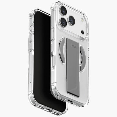 Husa Uniq Heldro Air pentru iPhone 17 Pro Magclick Charging - Transparent